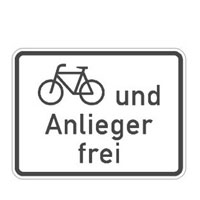 Fahrradfahren erlaubt